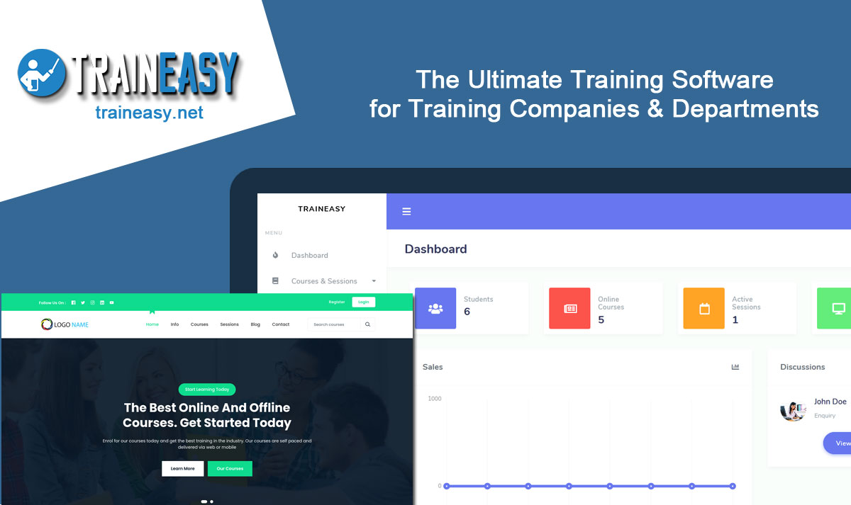 TrainEasy LMS - Training & Learning Management System